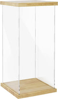 Wooden Base Acrylic Dustproof Display Case