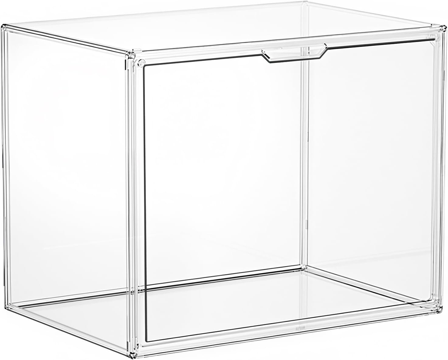 Magnetic Lid Acrylic Storage Bin