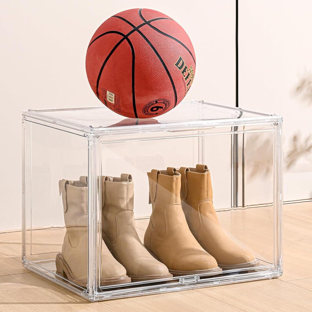 Large Magnetic Door Acrylic Storage Display Box