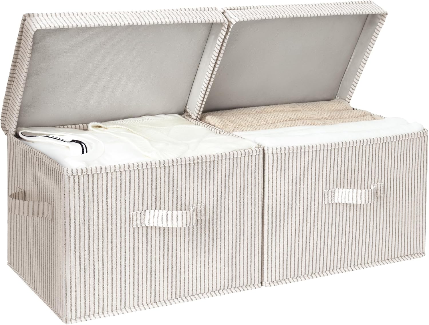 StorageWorks Fabric Lid Storage Bins 2-Pack