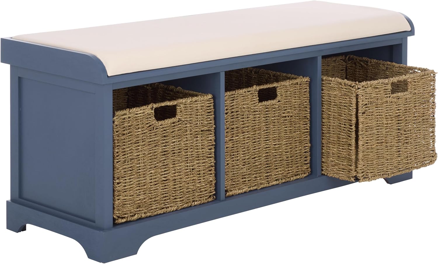 Farmhouse Lift-Top Lonan Storage Bench