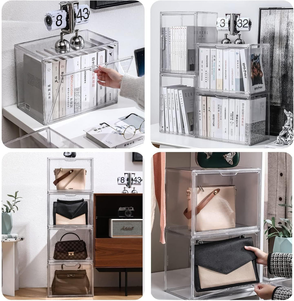 Stackable Dustproof Acrylic Storage Case