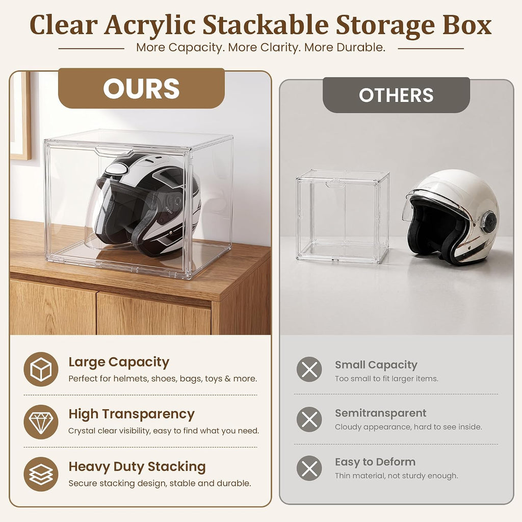 Magnetic Door XX-Large Acrylic Display Box