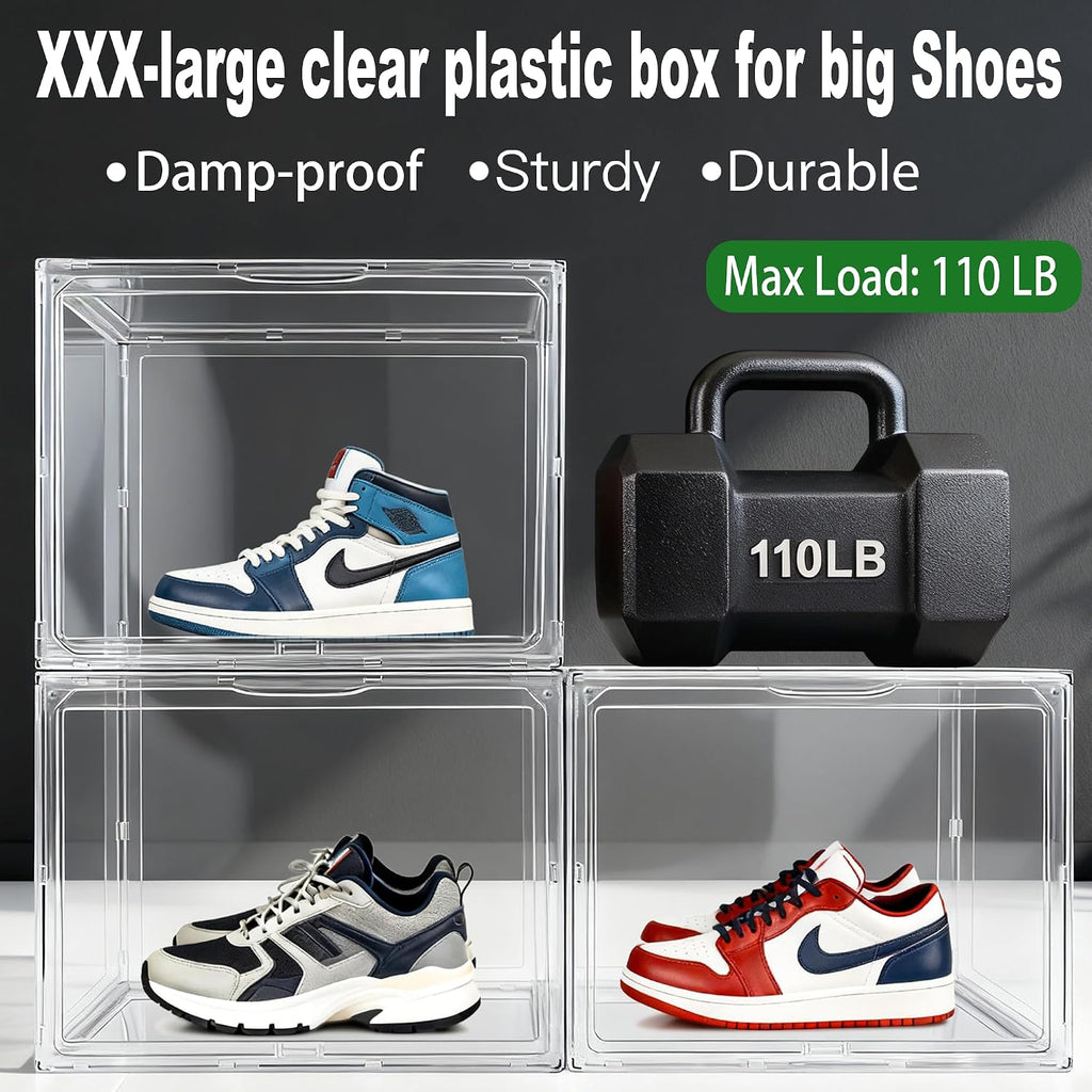 Oversized Magnetic Lid Acrylic Storage Box