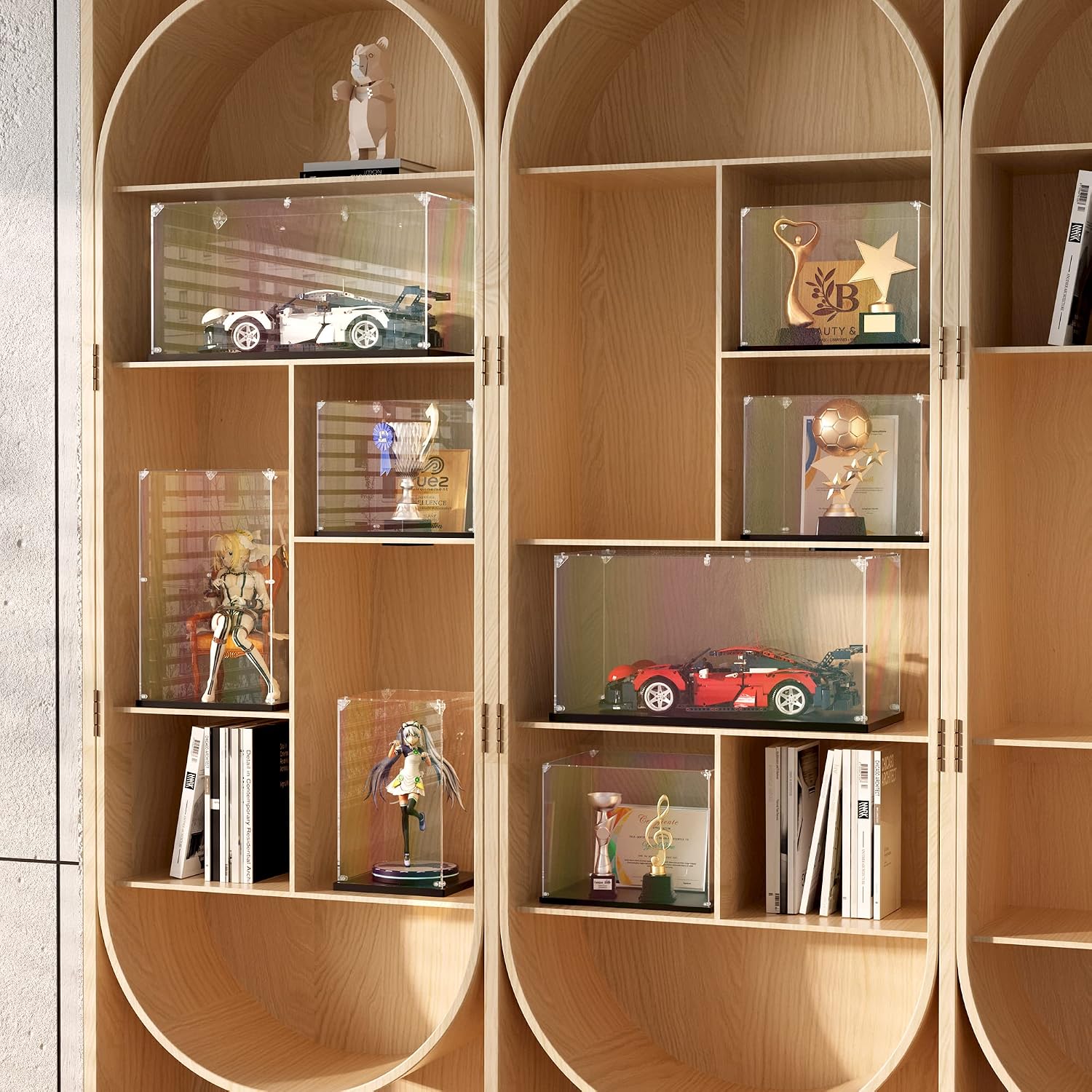Self-Assemble Acrylic Collectible Display Case