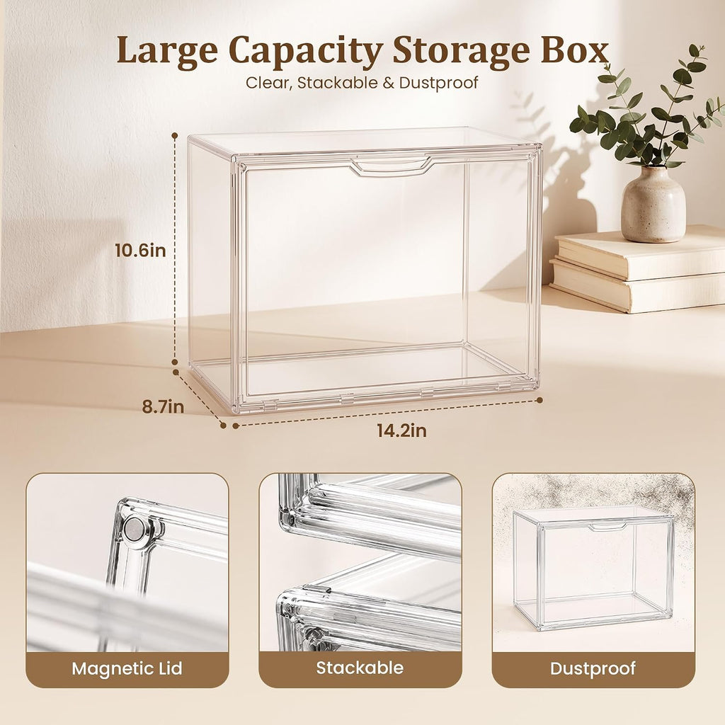 Magnetic Door XX-Large Acrylic Display Box