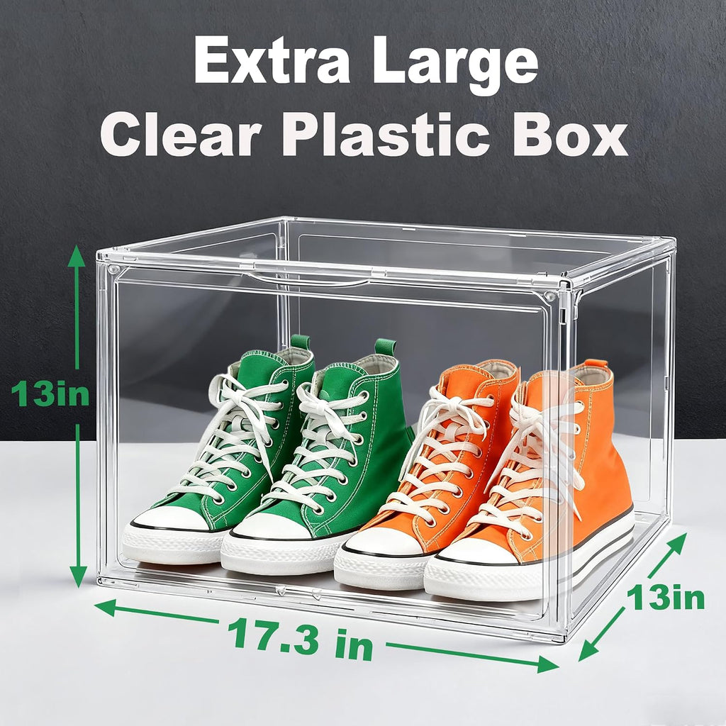 Oversized Magnetic Lid Acrylic Storage Box