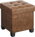 Legged Cube Storage Ottoman