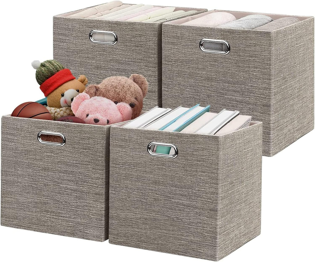 Posprica 4 Pack 13 Inch Thick Fabric Cubes